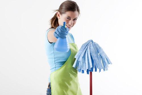Carpetcleaning Hollandpark team using sustainable cleaning and recycling practices
