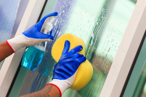 Marketing and analytics cookie categories for a cleaning website