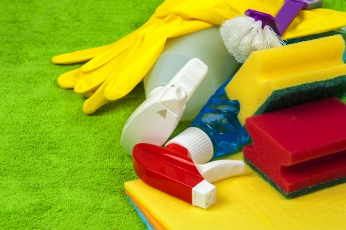 Residential window cleaning service in Hollandpark on a townhouse