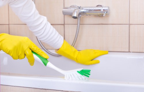 Professional office cleaning in Hollandpark reception area