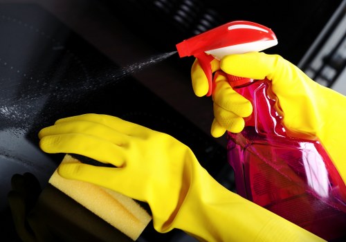 Local cleaners in Hollandpark preparing a property for a deep clean
